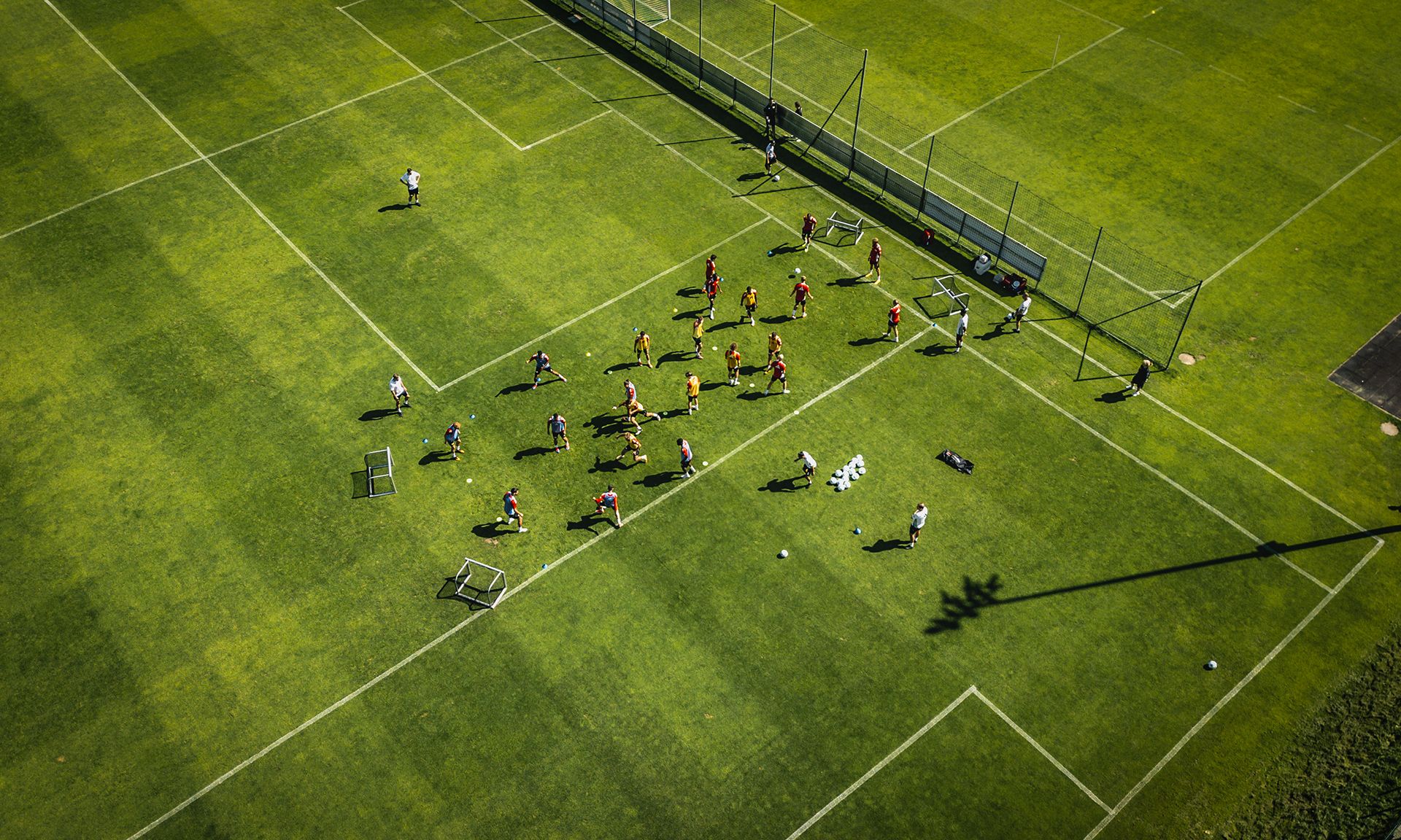 Trainingslager mit Fantreffen und Testspiel