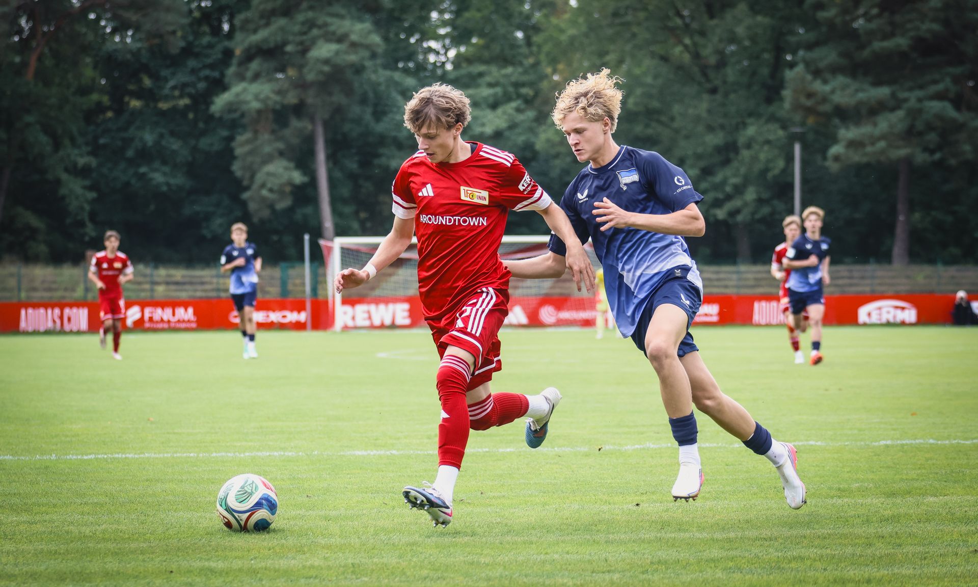 U17 verliert knapp gegen Hertha.