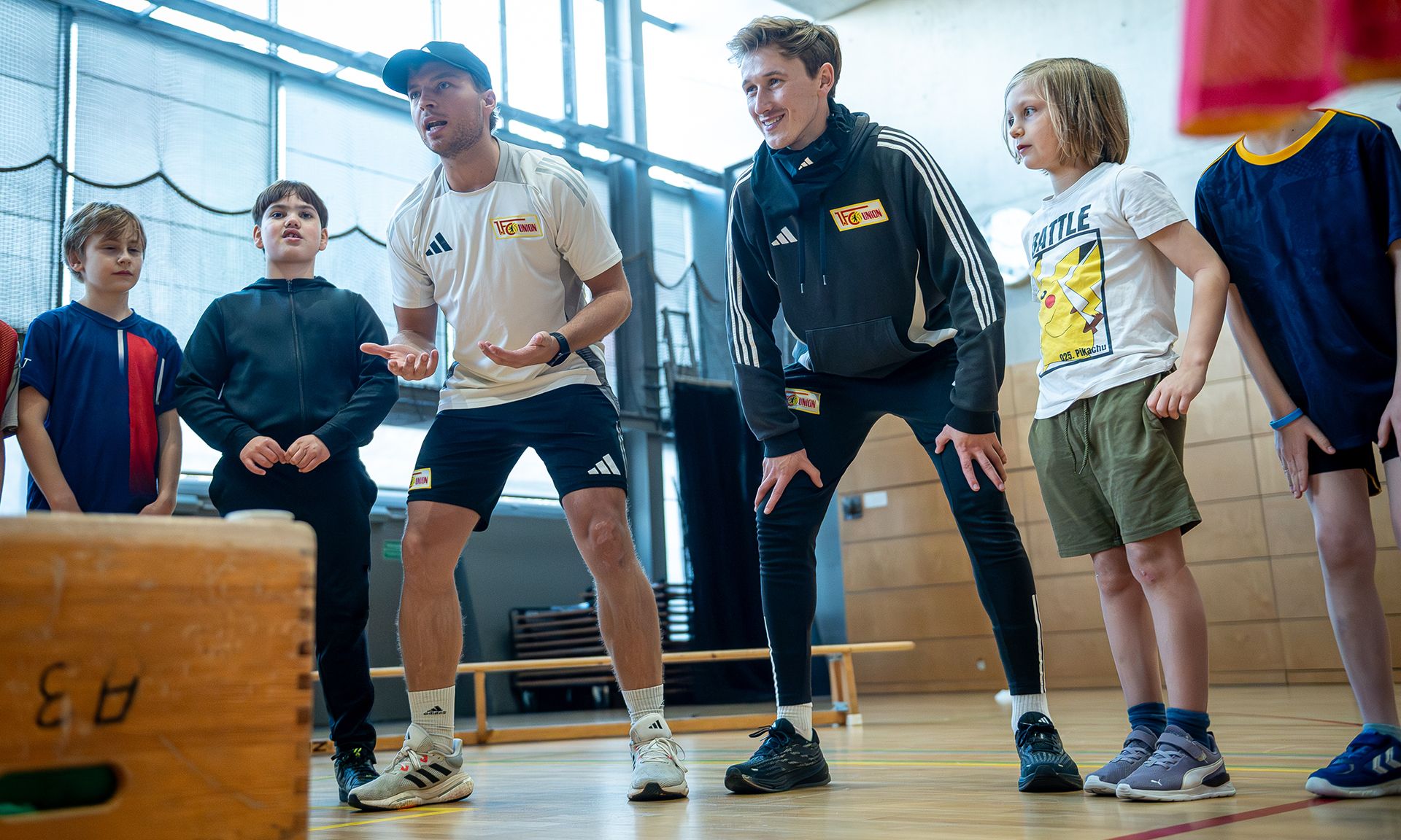 Union beim Schulaktionstag der Berliner Proficlubs