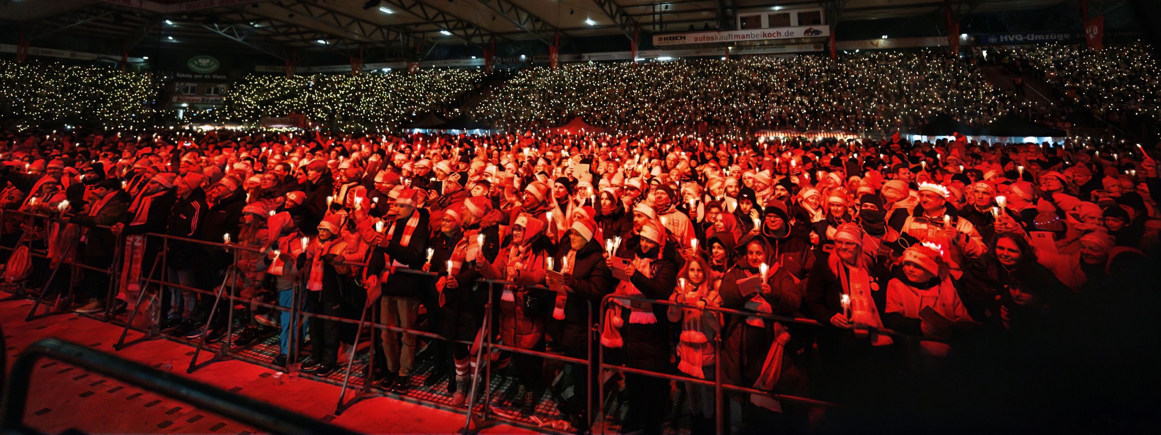 Instrucciones para los visitantes del canto navideño