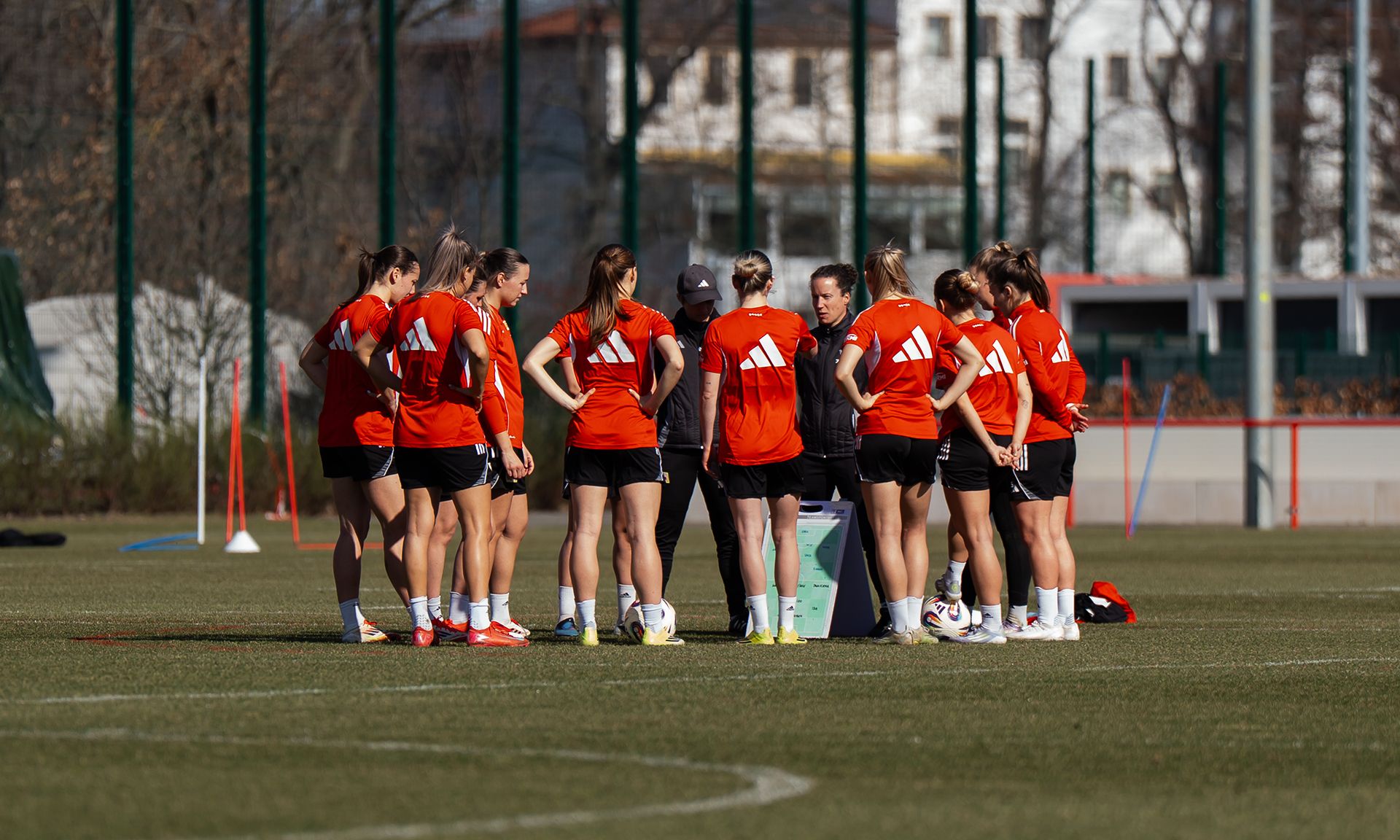 Öffentliches Training der Unionerinnen