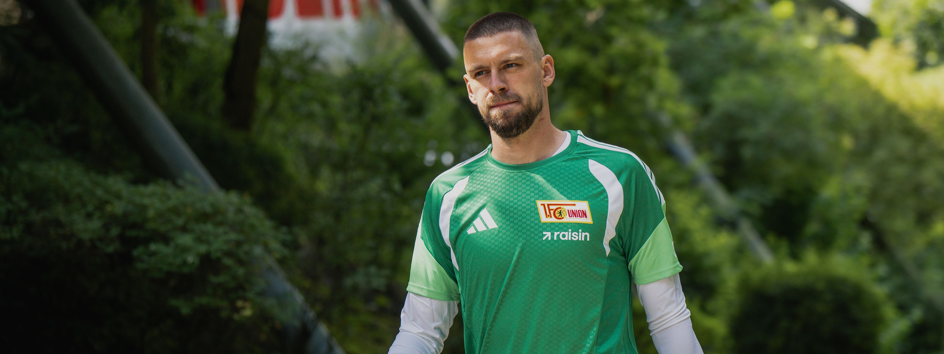 Phillip Menzel als Unterstützung im Union-Training