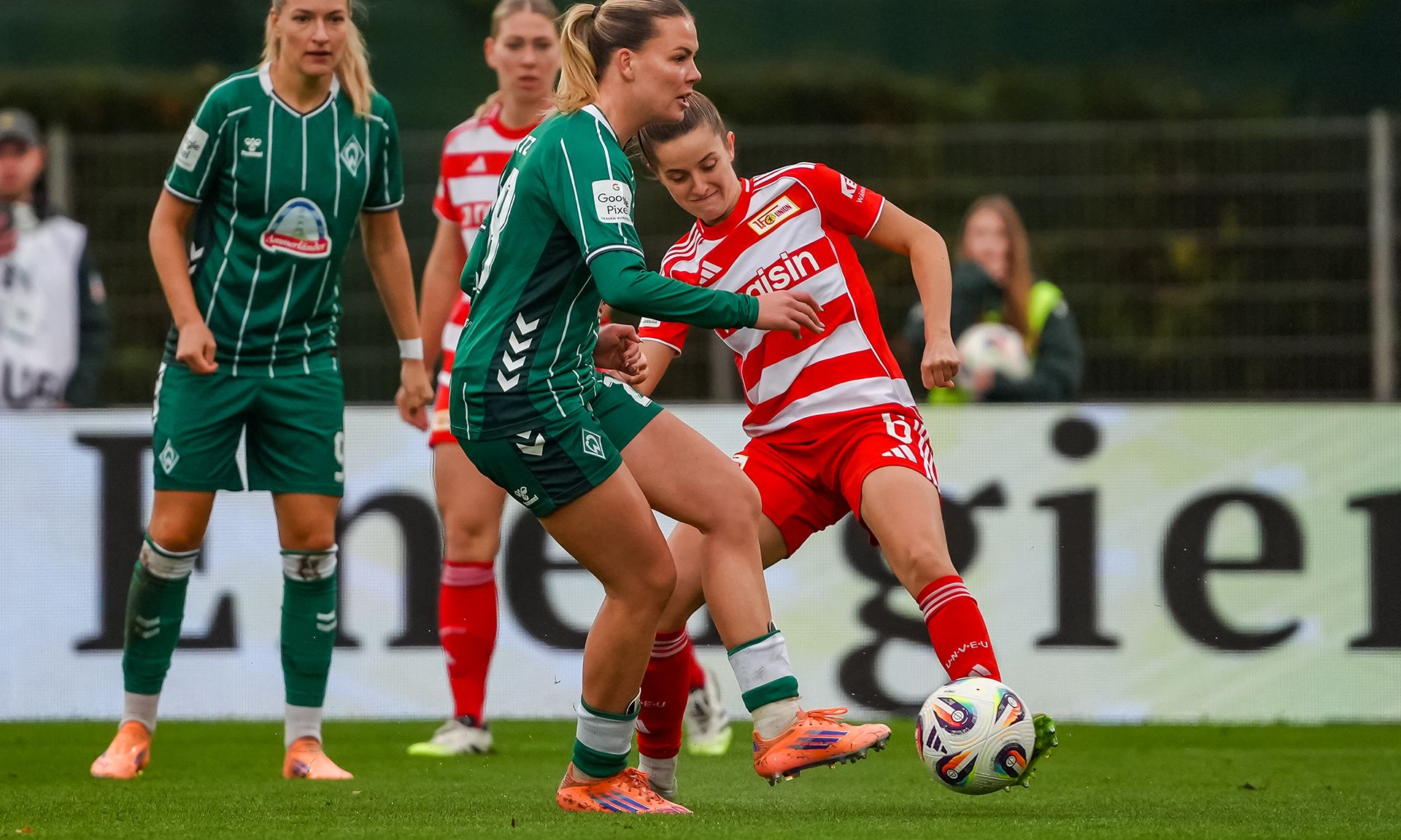 Unionerinnen ohne Chance bei 0:3-Niederlage in Bremen