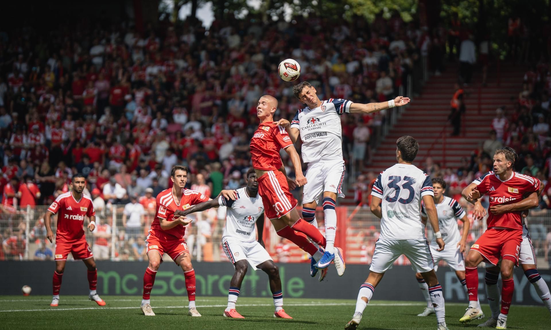 Union fights for a 2:2 draw against Cagliari