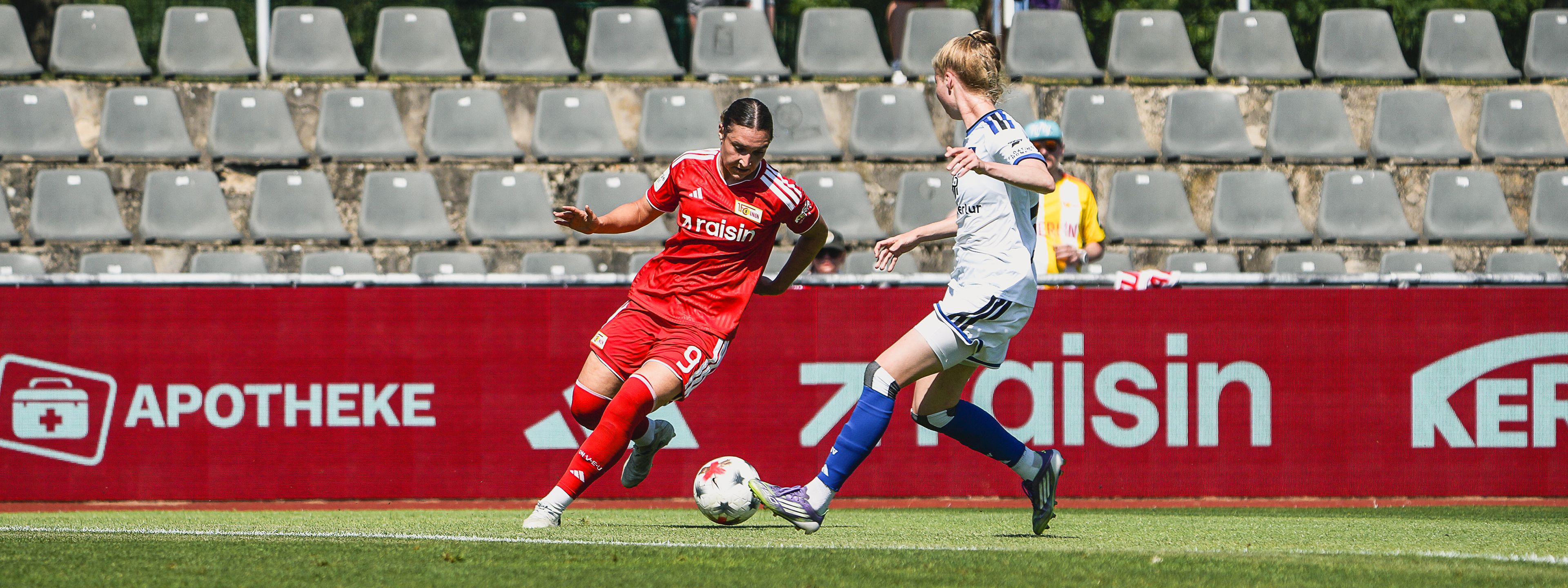 Unionerinnen trennen sich vom HSV mit 2:2 