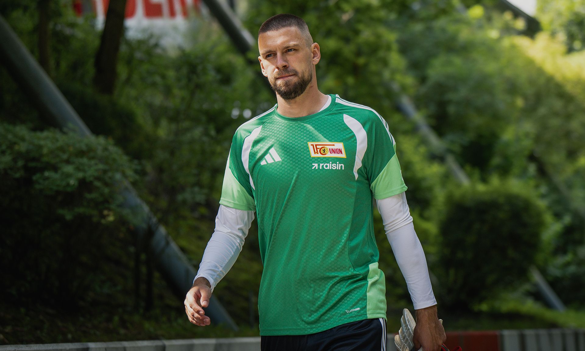 Phillip Menzel als Unterstützung im Union-Training