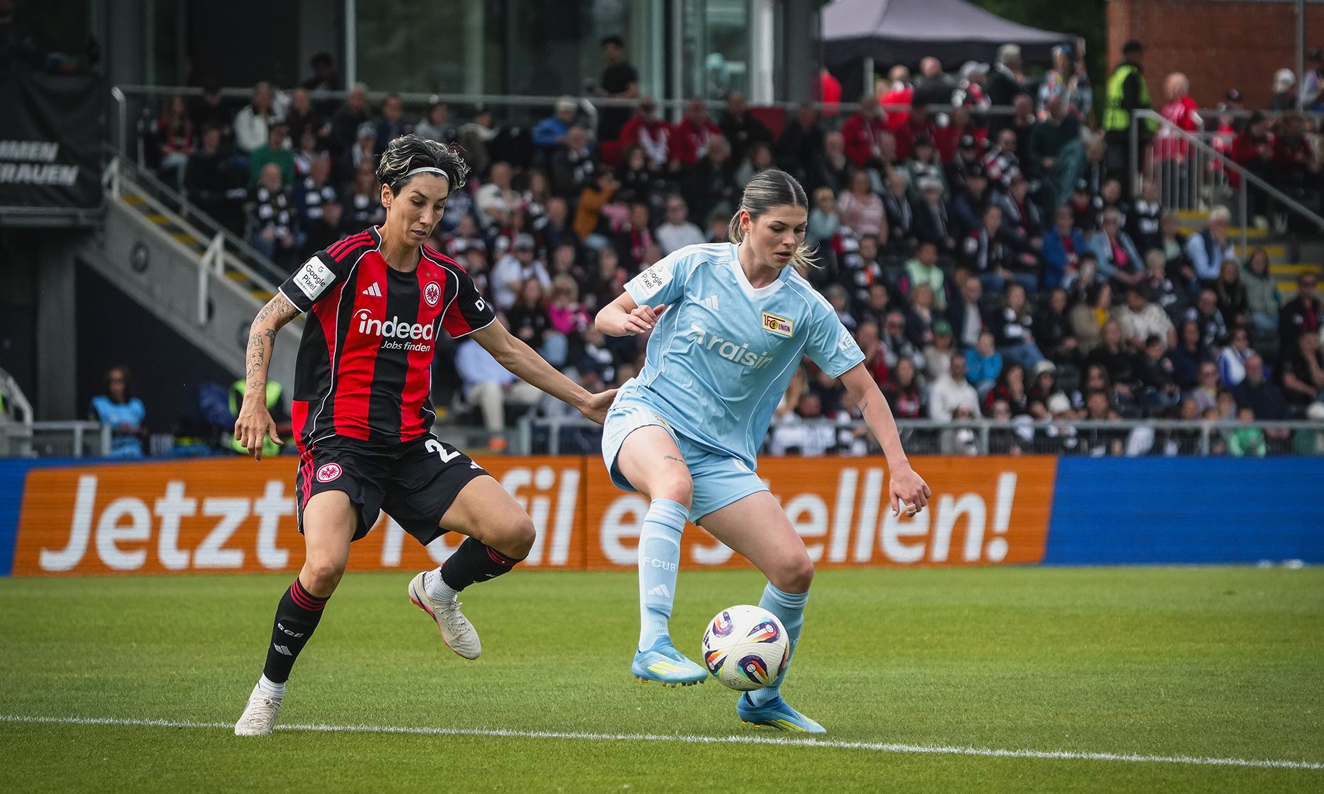 Unionerinnen unterliegen Eintracht Frankfurt mit 2:4 