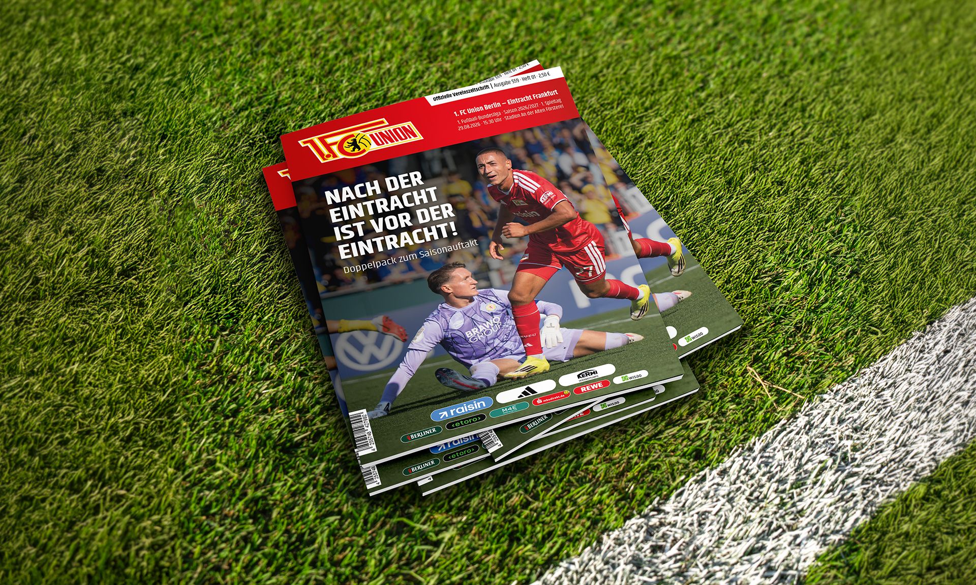 Das Stadionheft im neuen Look ist da