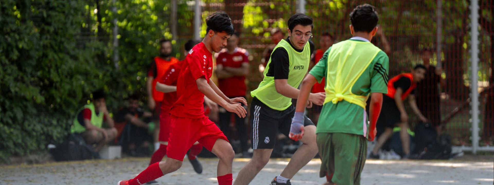 Footballers and spectators welcome