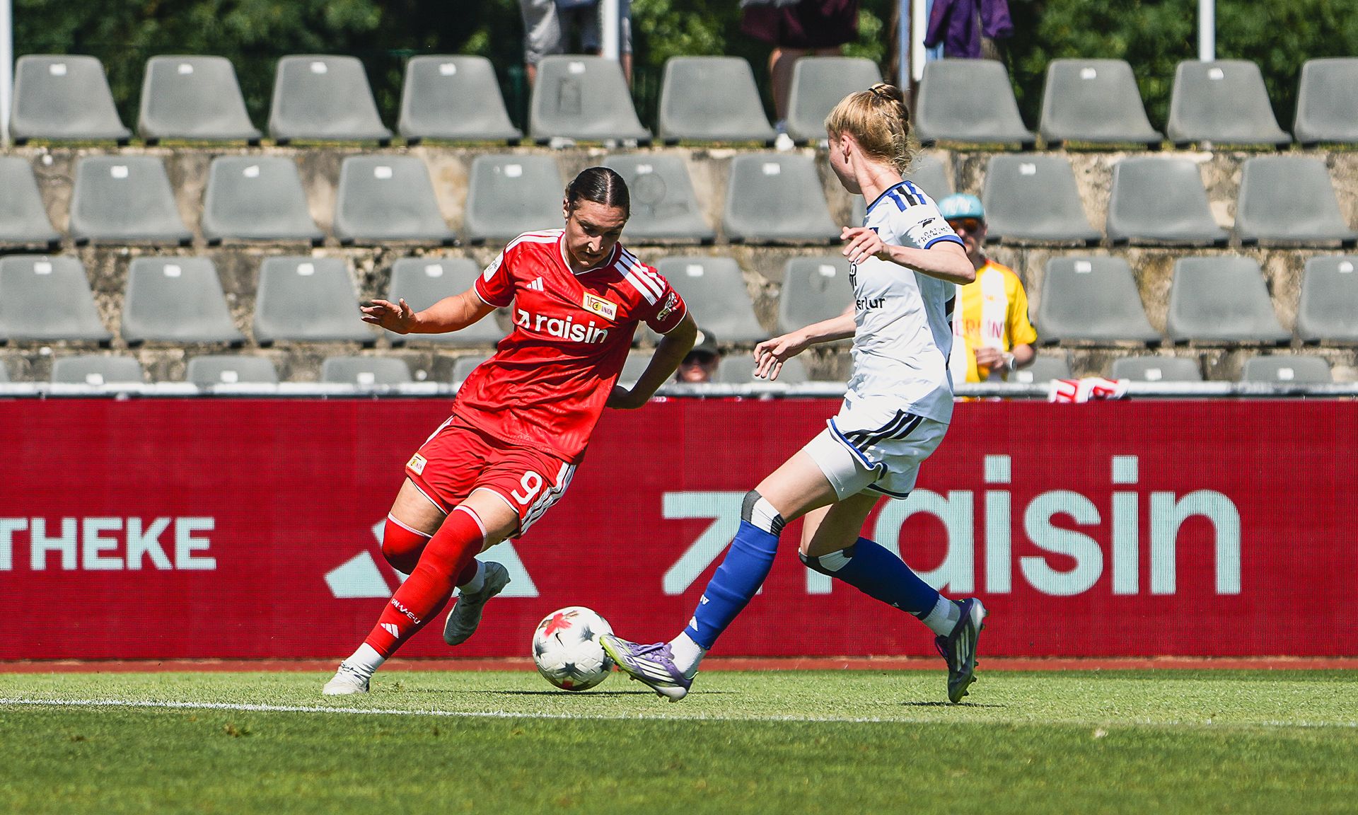 Die Union-Frauen spielen 2:2 gegen den HSV
