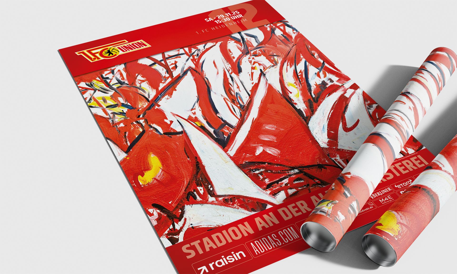 Das neue Spieltagsplakat ist erhältlich