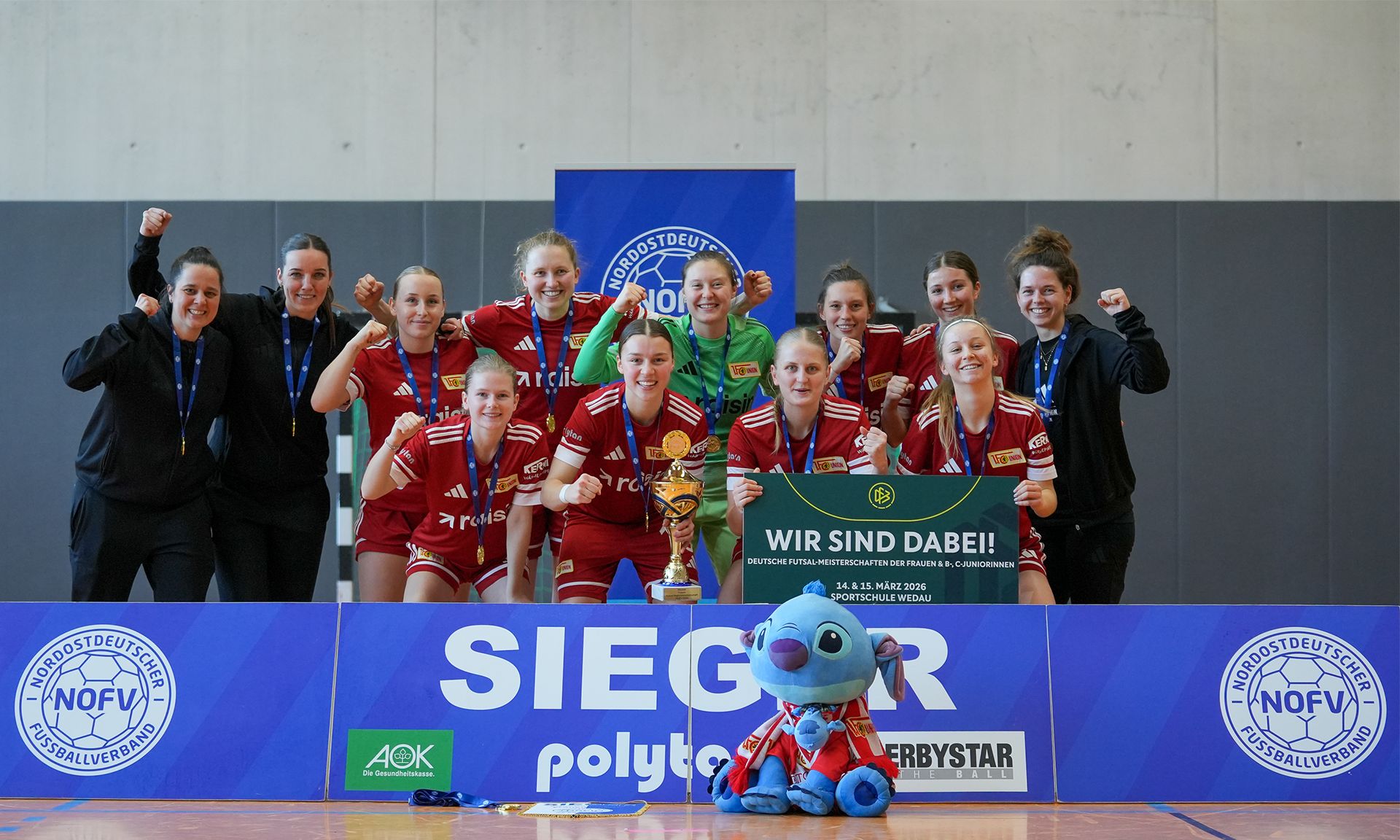 U23-Frauen gewinnen erneut NOFV-Futsalmeisterschaft 
