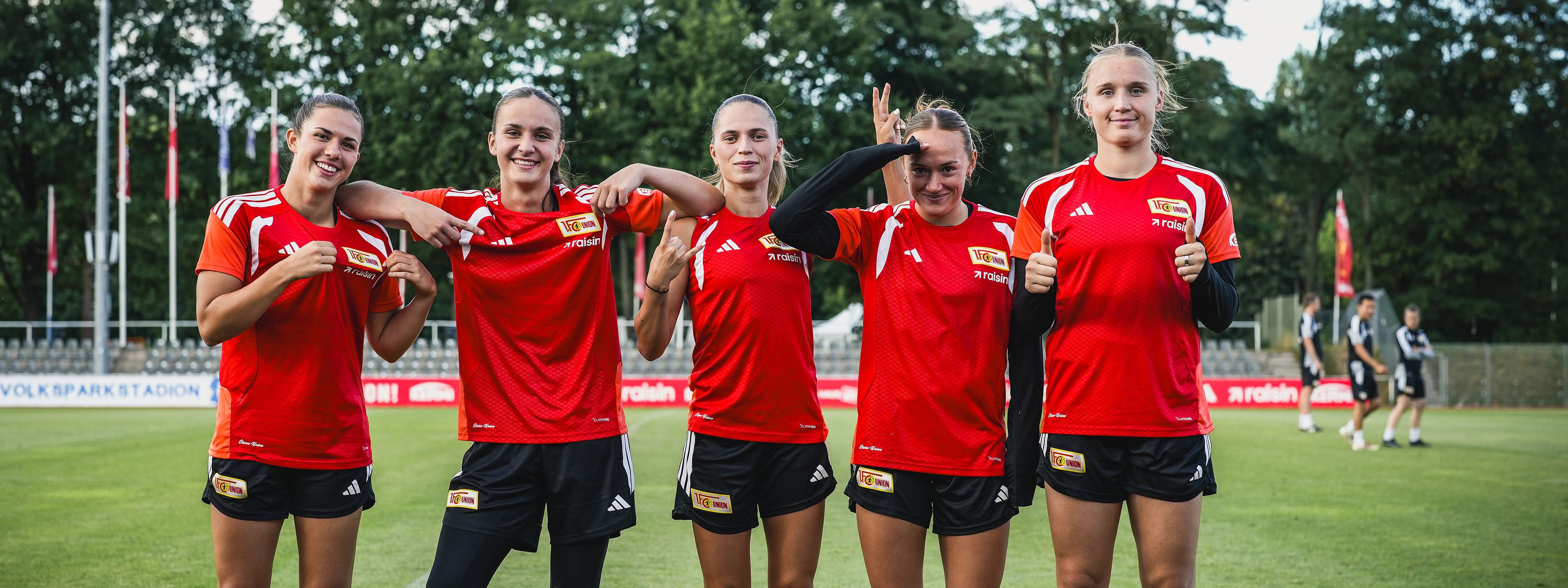 Angekommen im Trainingslager – und im Team