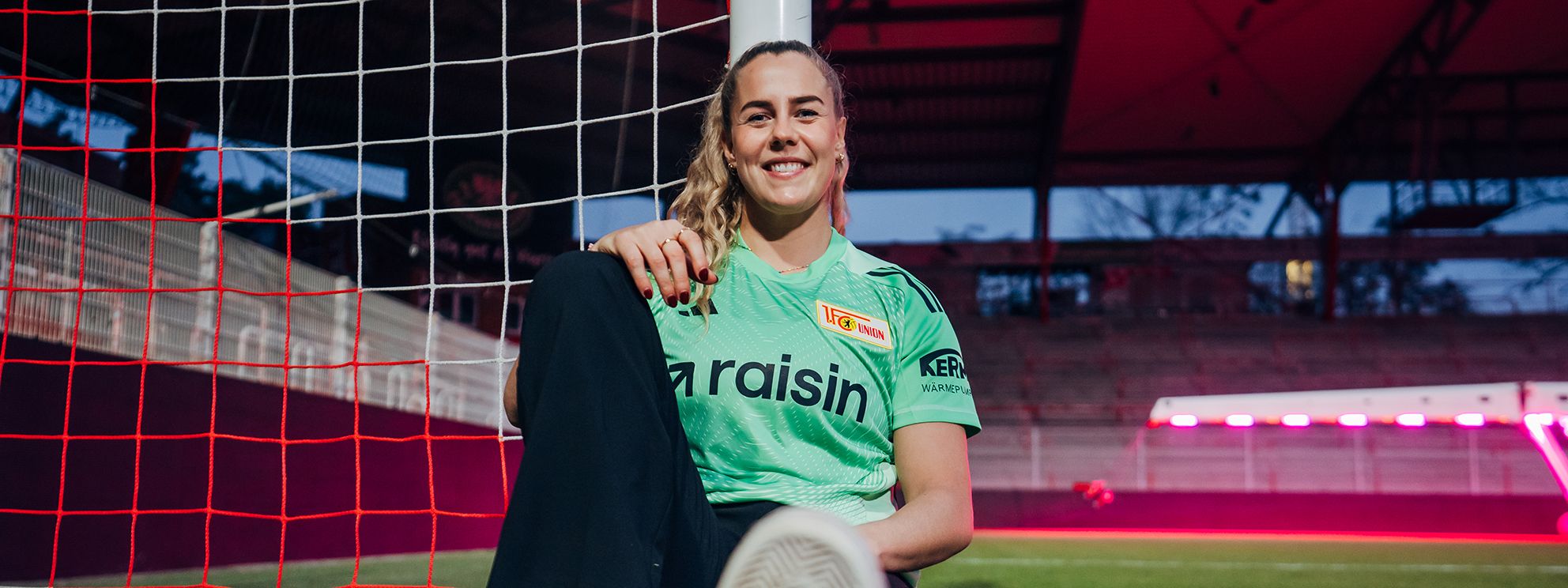 Cara Bösl steht auch künftig im Unioner Kasten