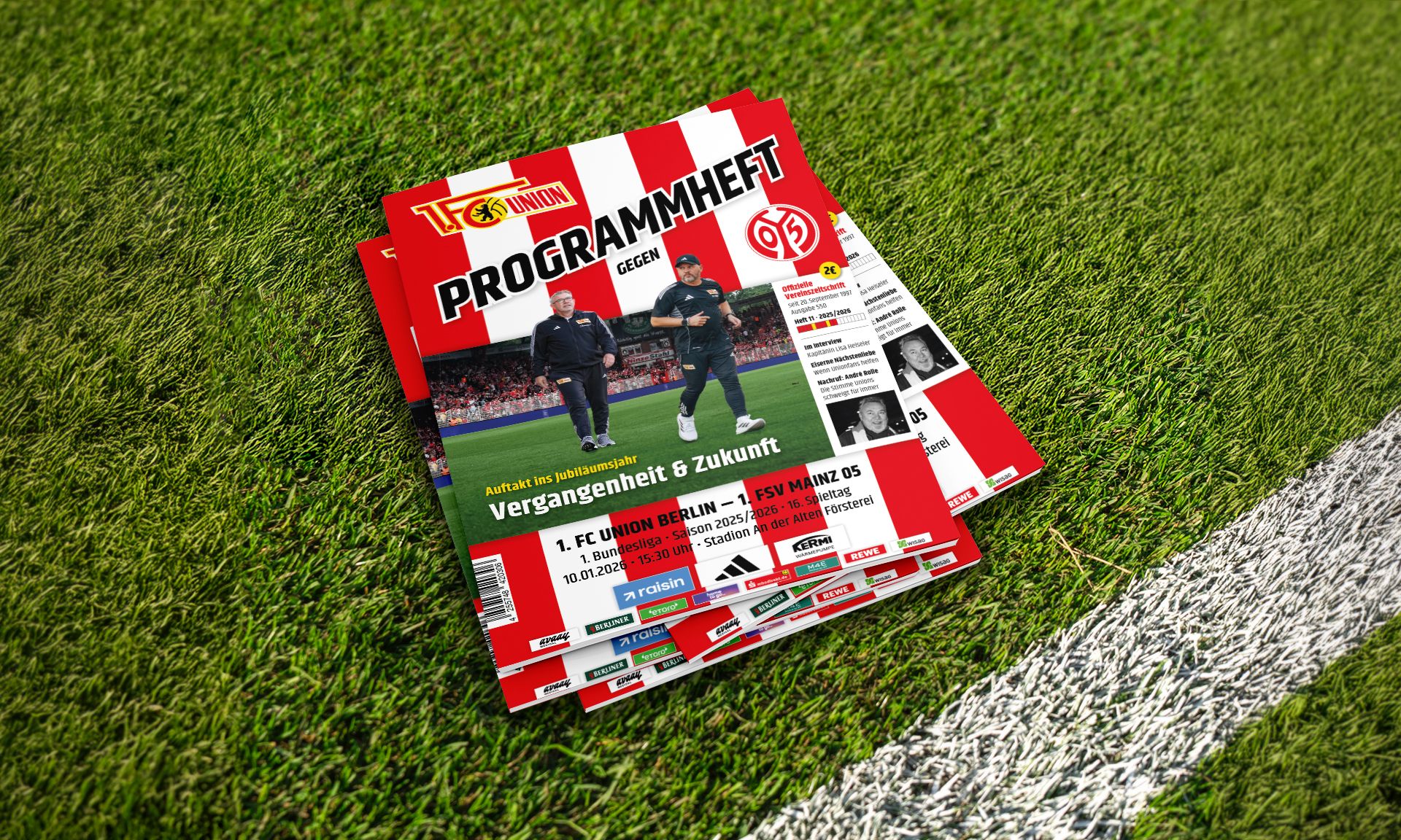 Programmheft Nummer Eins in 2026